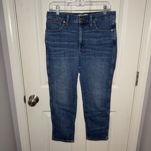 Madewell Petite Stovepipe Jeans